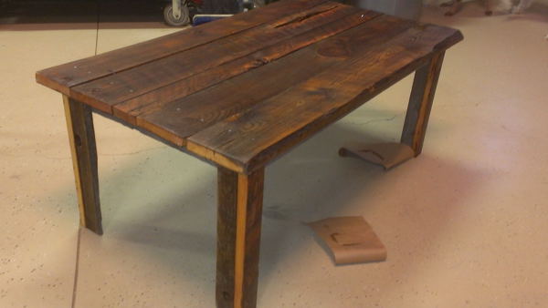 Custom Made Rustic Coffee Table